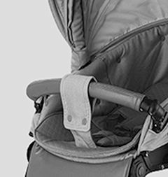 Коляска прогулочная Lorelli Rimini Grey Triangles 1967 (0-3л)