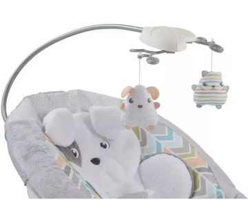 Кресло-шезлонг Mattel Fisher-Price Плюшевый Щенок Делюкс (0-12М)