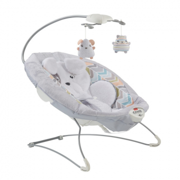 Кресло-шезлонг Mattel Fisher-Price Плюшевый Щенок Делюкс (0-12М)