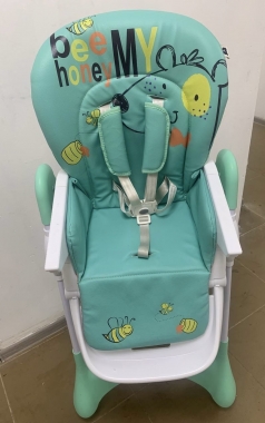 Стульчик для кормления Babyton Happy Animals Green (6м-3л)