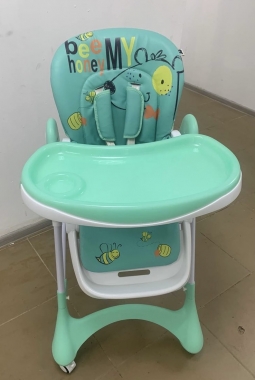 Стульчик для кормления Babyton Happy Animals Green (6м-3л)