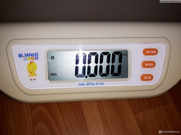 Весы B-well Kids WK-160 (до 20 кг)