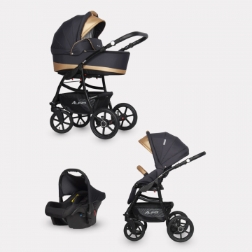 Коляска универсальная RIKO BASIC Alfa, 3в1 (0-3Л)