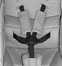 Коляска прогулочная Lorelli Rimini Grey Triangles 1967 (0-3л)