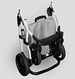 Коляска прогулочная Lorelli Rimini Grey Triangles 1967 (0-3л)