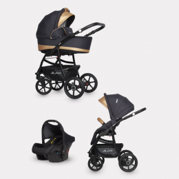 Коляска универсальная RIKO BASIC Alfa, 3в1 (0-3Л)